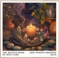 Witch's Book of Self-Care Literary Art Print by Arin Murphy-Hiscock