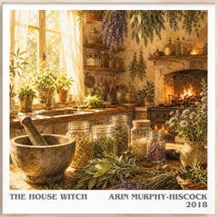 The House Witch Literary Art Print by Arin Murphy-Hiscock