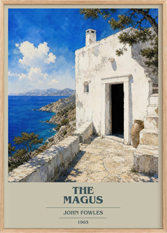 The Magus Book Cover Poster by John Fowles