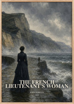 French Lieutenant's Woman Book Watercolour Illustration by John Fowles