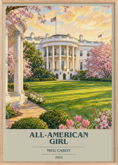 All-American Girl Book Cover Poster by Meg Cabot
