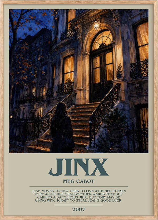 Jinx Bookish Wall Art by Meg Cabot