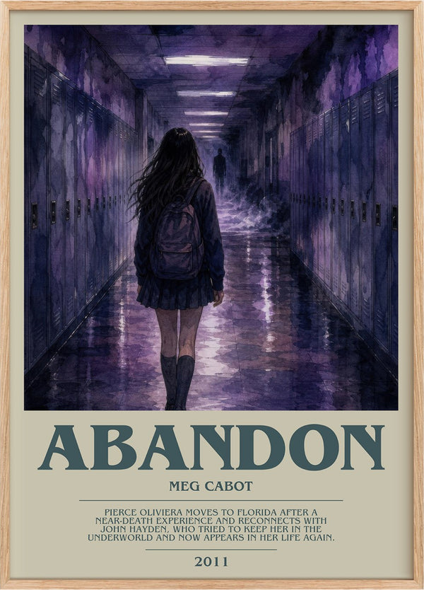 Abandon Bookish Wall Art by Meg Cabot