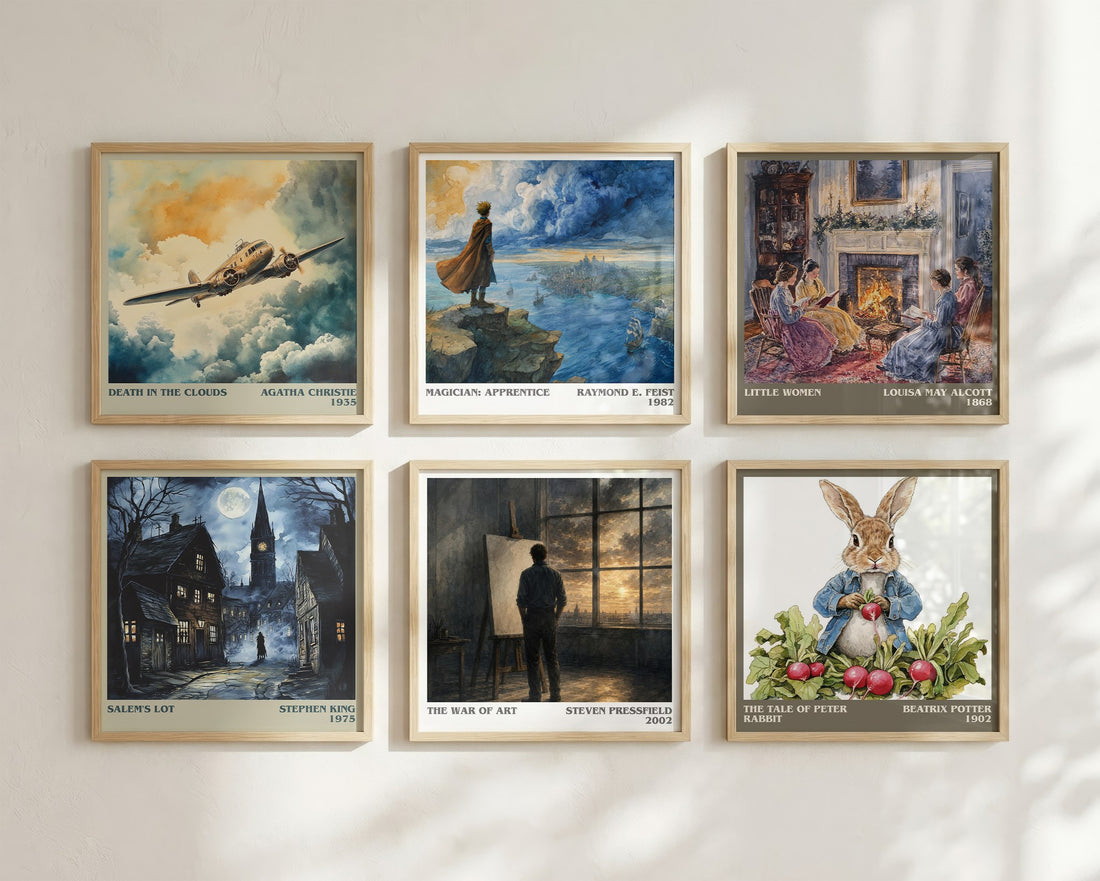 The War of Art literary art print colour and style options – Steven Pressfield book art