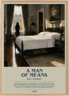 A Man of Means Bookish Wall Art by Kay Thorpe