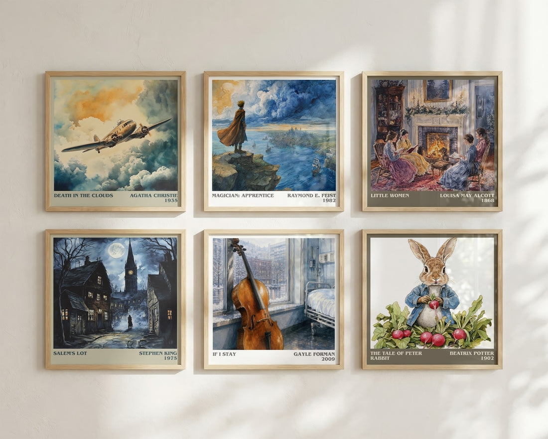If I Stay literary art print colour and style options – Gayle Forman book art