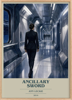 Ancillary Sword Book Cover Poster by Ann Leckie