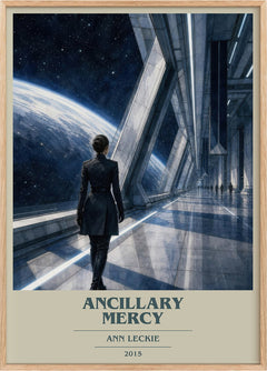 Ancillary Mercy Book Cover Poster by Ann Leckie