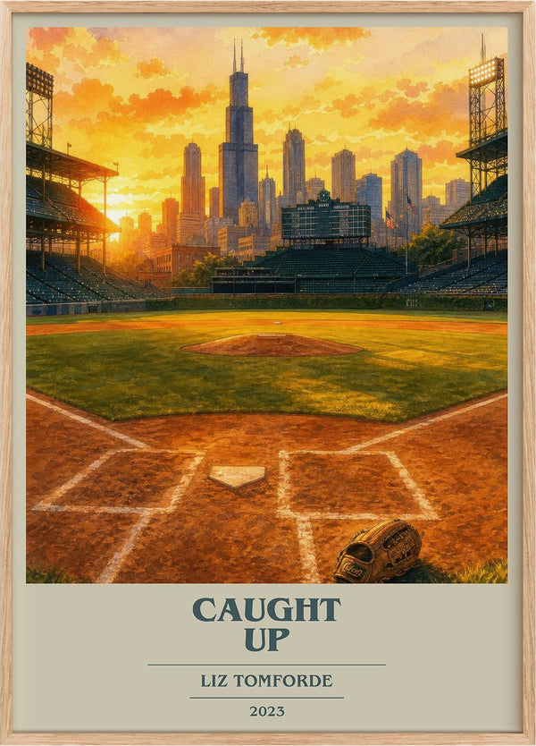 Caught Up Book Cover Poster by Liz Tomforde