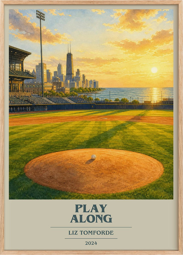Play Along Book Cover Poster by Liz Tomforde