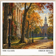The class Literary Art Print by Erich Segal