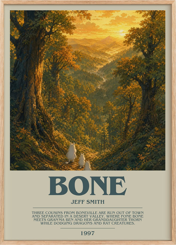 Bone Bookish Wall Art by Jeff Smith
