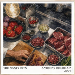 The Nasty Bits Literary Art Print by Anthony Bourdain