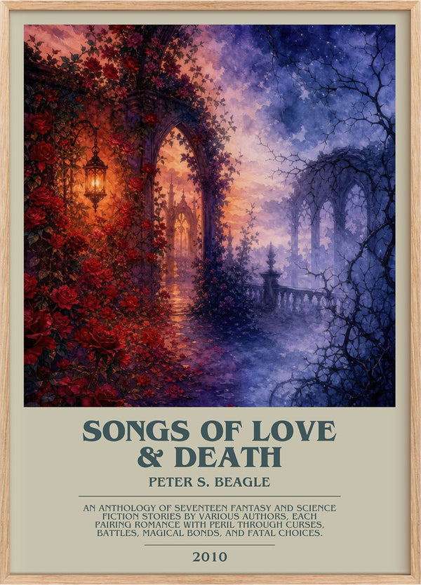 Songs of love & death Bookish Wall Art by Peter S. Beagle