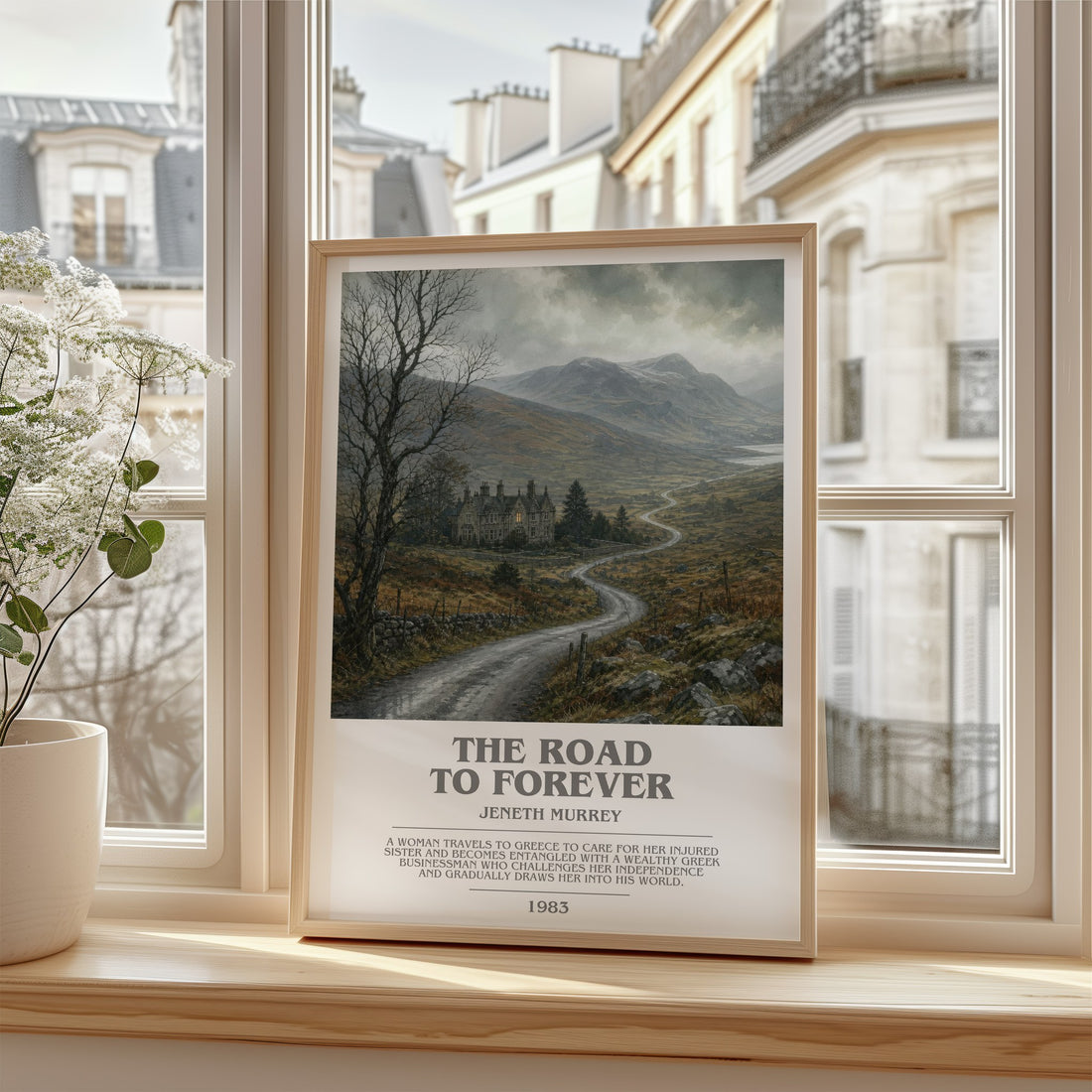 The road to forever bookish poster colour and style options – Jeneth Murrey book art