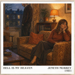 Hell is my heaven Literary Art Print by Jeneth Murrey