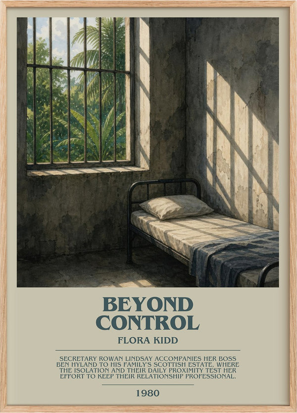Beyond Control Bookish Wall Art by Flora Kidd