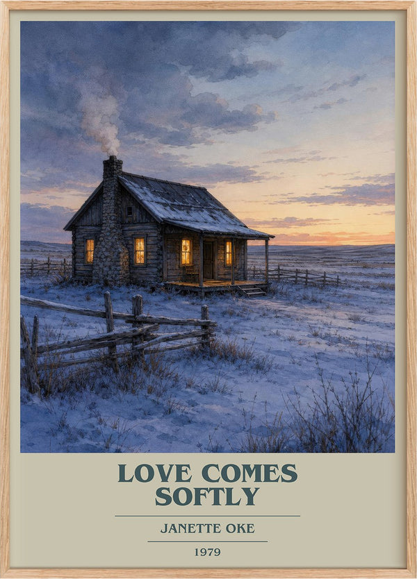 Love Comes Softly Book Cover Poster by Janette Oke