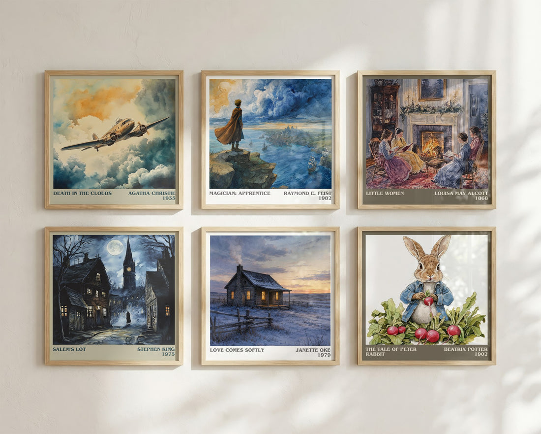 Love Comes Softly literary art print colour and style options – Janette Oke book art