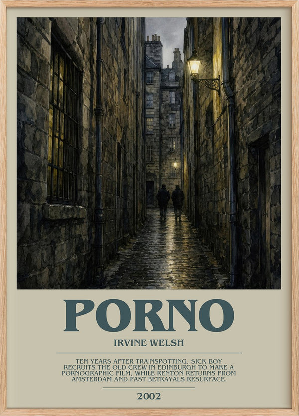 Porno Bookish Wall Art by Irvine Welsh