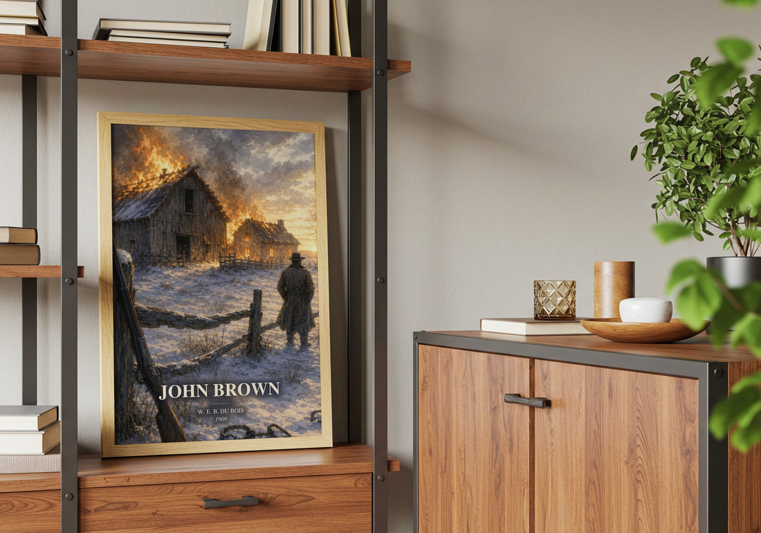 John Brown book watercolour illustration paper finish options – matte satin gloss