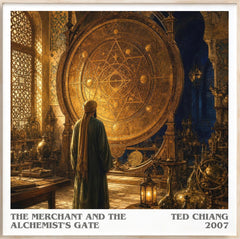 The Merchant and the Alchemist's Gate Literary Art Print by Ted Chiang