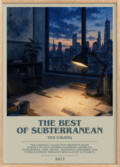 The Best of Subterranean Bookish Wall Art by Ted Chiang