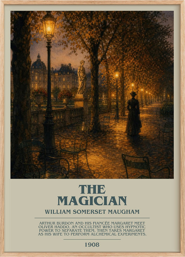 The Magician Bookish Wall Art by William Somerset Maugham