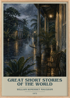 Great Short Stories of the World Book Cover Poster by W. Maugham