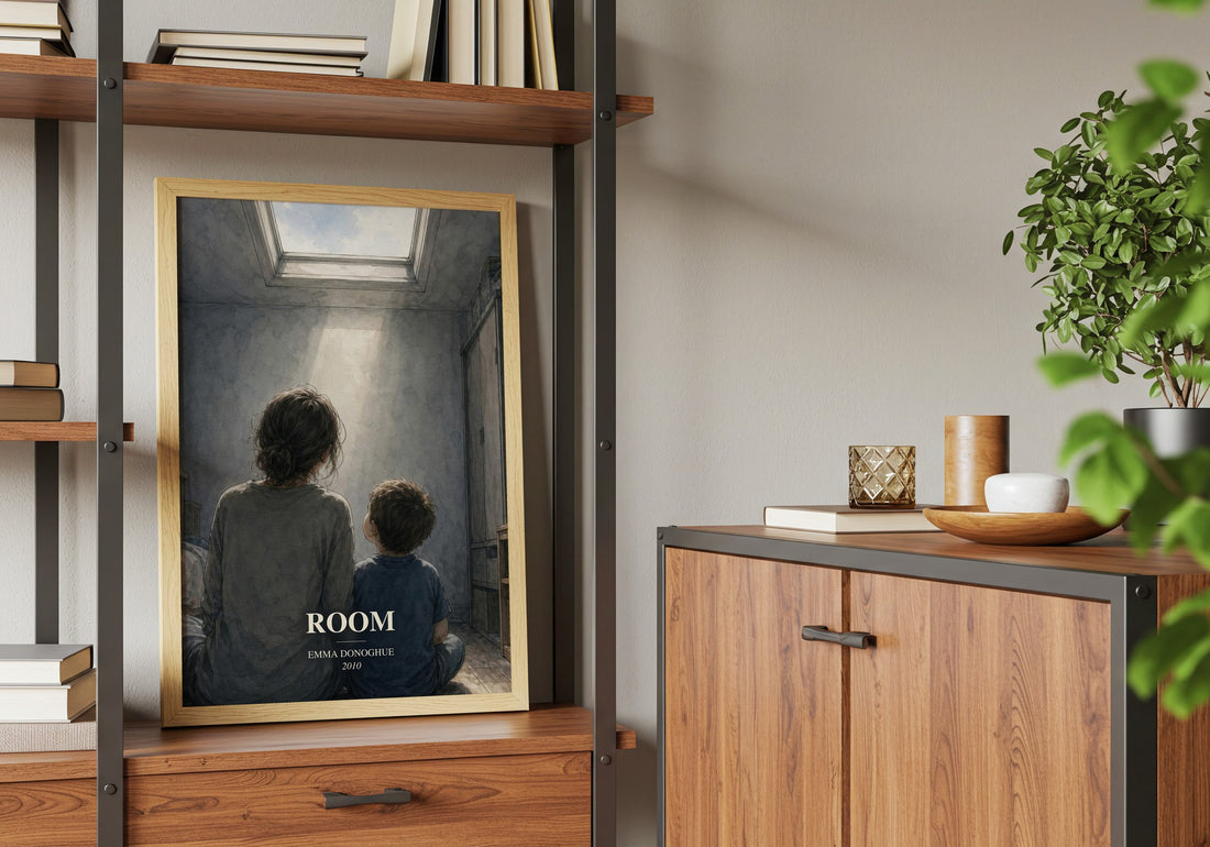 Room book watercolour illustration paper finish options – matte satin gloss