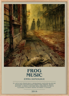Frog music Bookish Wall Art by Emma Donoghue