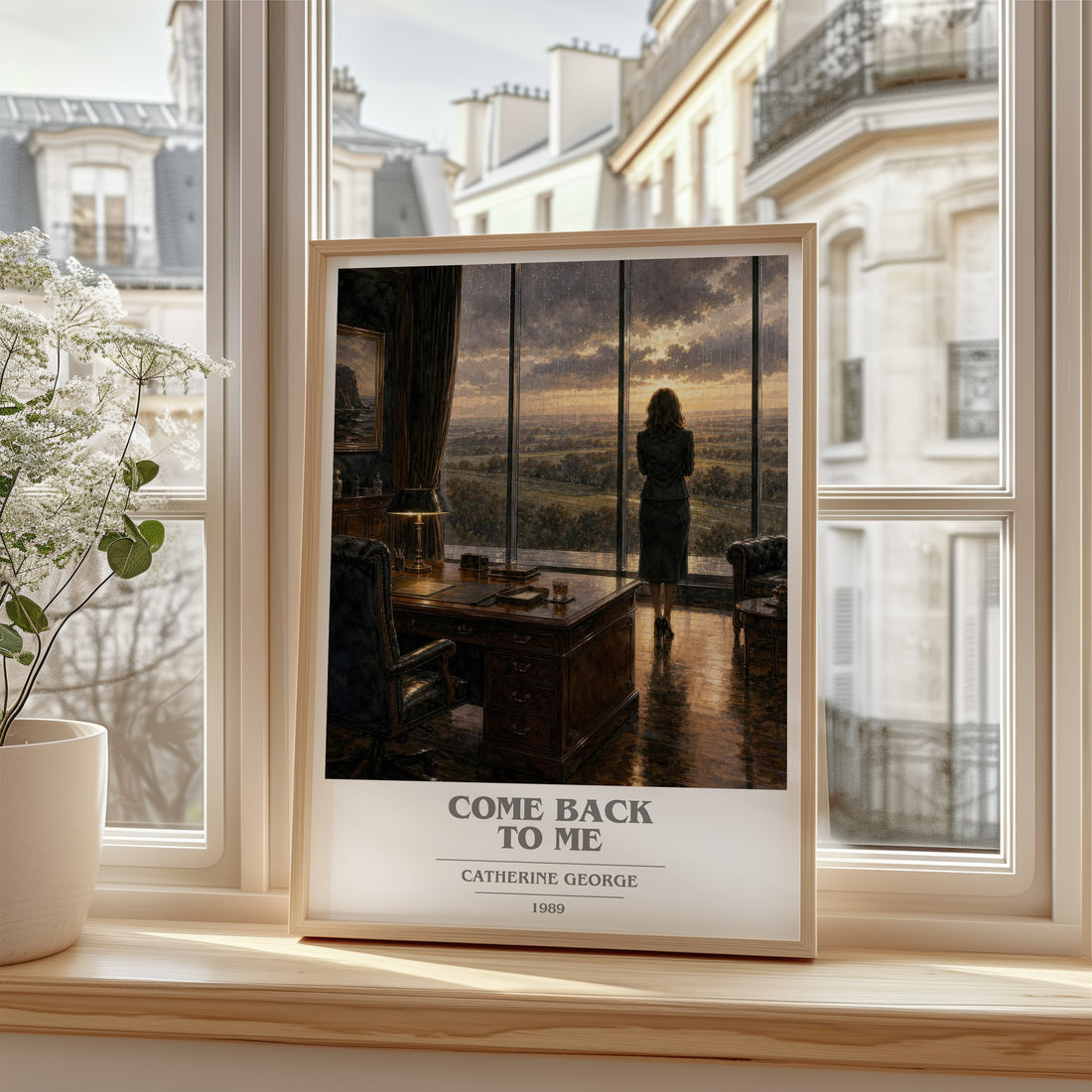 Come Back To Me book cover poster colour and style options – Catherine George book art