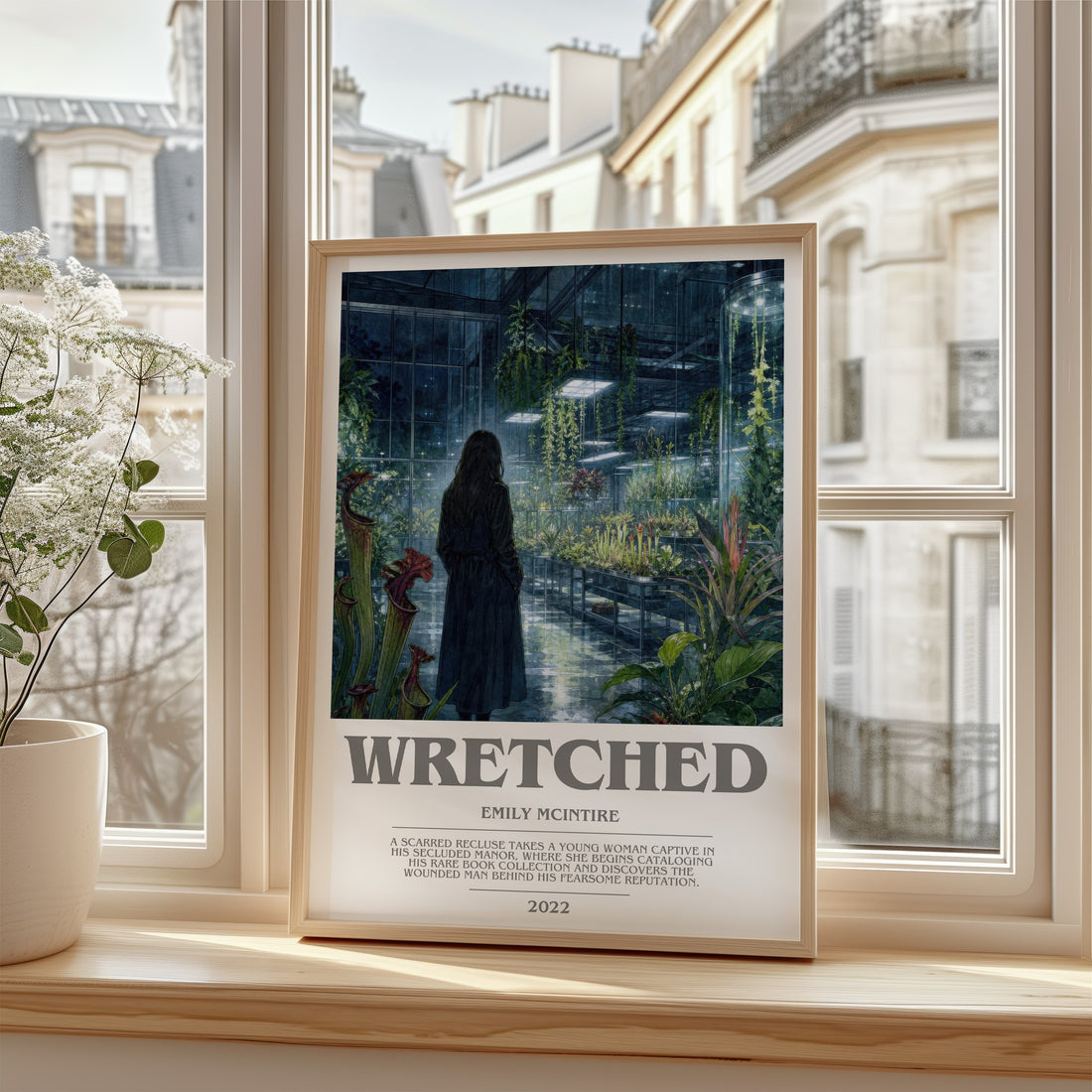 Wretched bookish poster colour and style options – Emily McIntire book art