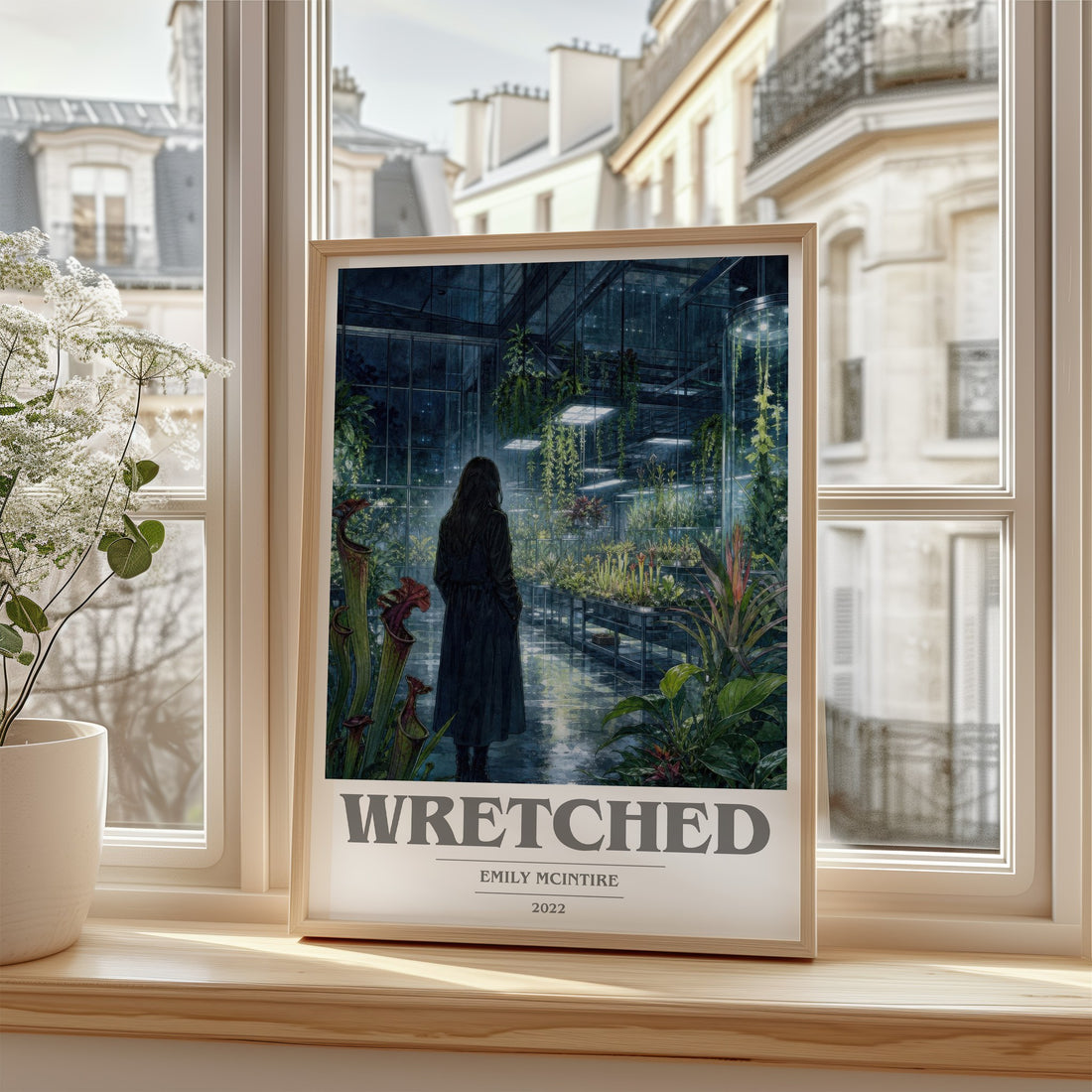 Wretched book cover poster colour and style options – Emily McIntire book art
