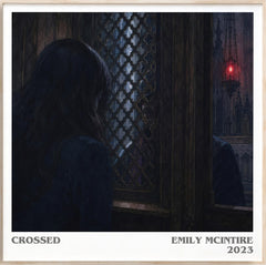 Crossed Literary Art Print by Emily McIntire