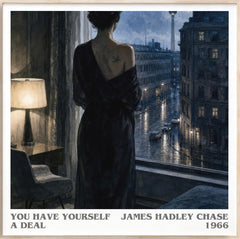 You have yourself a deal Literary Art Print by James Hadley Chase