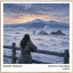 Snow Kisses Literary Art Print by Diana Palmer