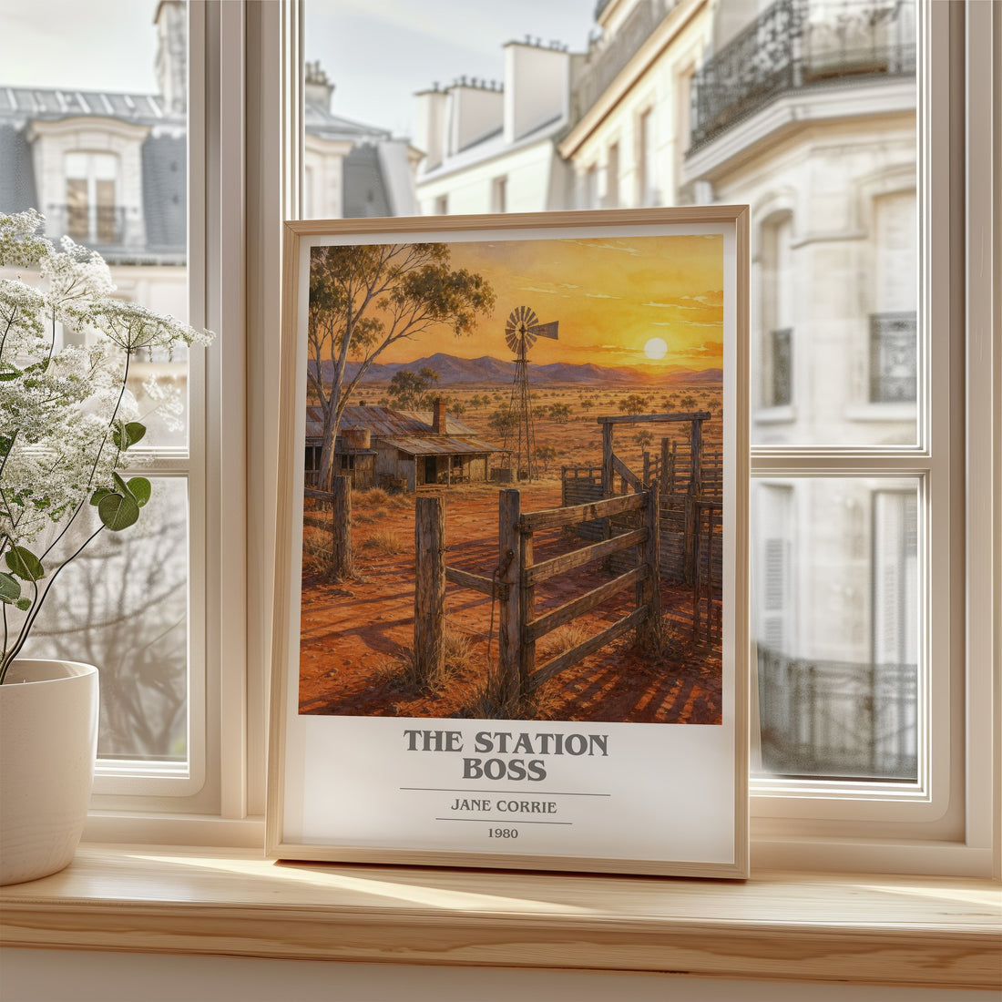 The station boss book cover poster colour and style options – Jane Corrie book art