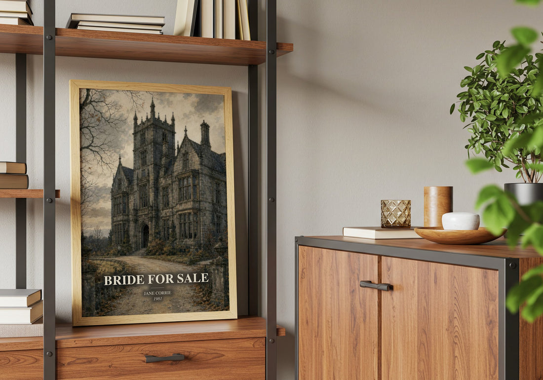 Bride For Sale book watercolour illustration paper finish options – matte satin gloss