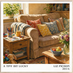 A Tiny Bit Lucky Literary Art Print by Liz Pichon
