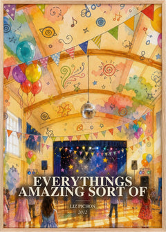 Everythings Amazing Sort Of Book Watercolour Illustration by L. Pichon