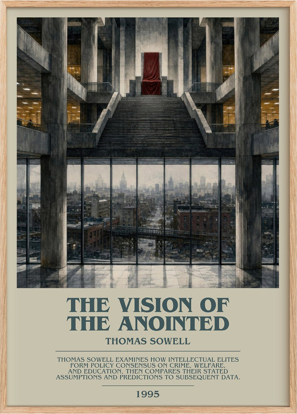 The Vision of the Anointed Bookish Wall Art by Thomas Sowell