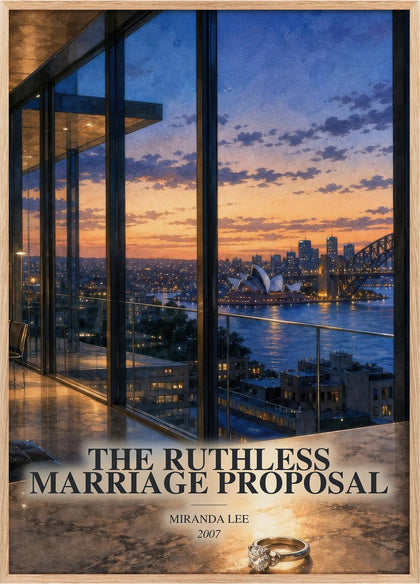 Ruthless Marriage Proposal Book Watercolour Illustration by M. Lee