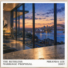 The Ruthless Marriage Proposal Literary Art Print by Miranda Lee