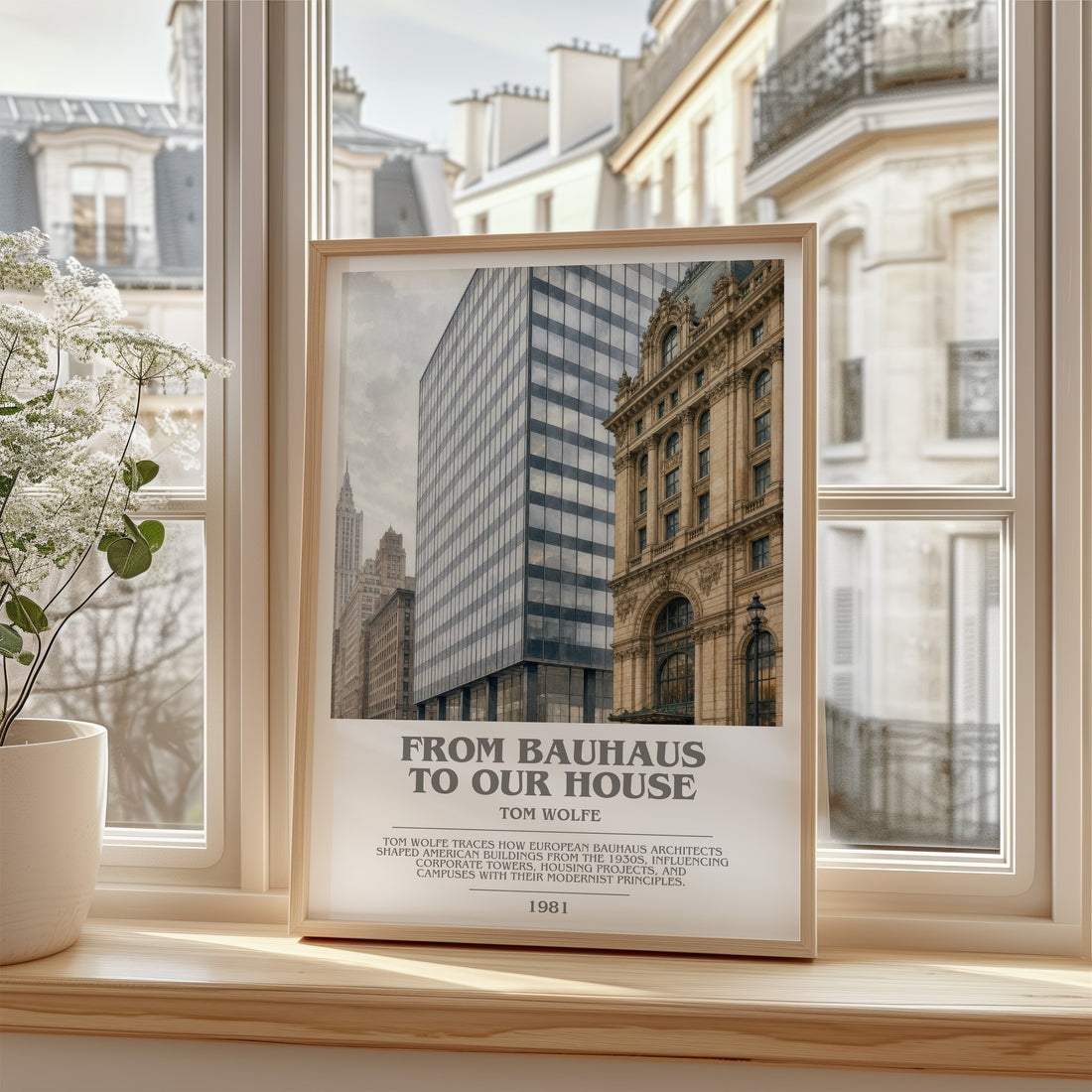 From Bauhaus to our house bookish poster colour and style options – Tom Wolfe book art