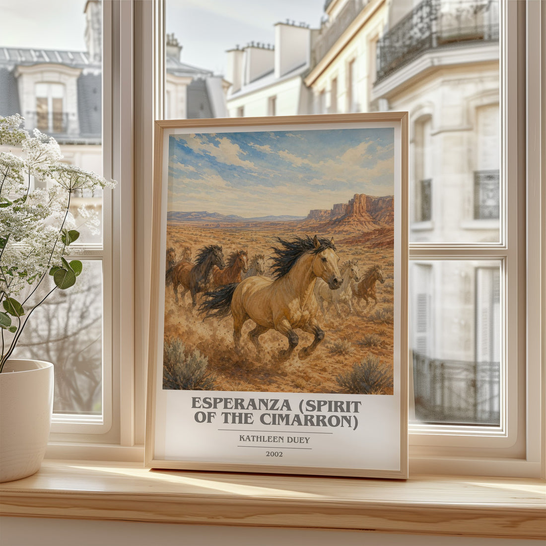 Esperanza (Spirit of the Cimarron) book cover poster colour and style options – Kathleen Duey book art