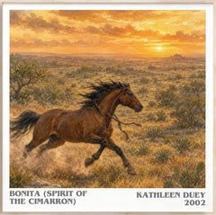 Bonita (Spirit of the Cimarron) Literary Art Print by Kathleen Duey