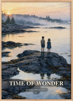 Time of Wonder Book Watercolour Illustration by Robert McCloskey