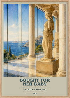 Bought For Her Baby Book Cover Poster by Melanie Milburne