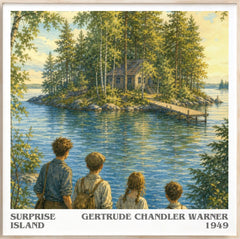 Surprise Island Literary Art Print by Gertrude Chandler Warner